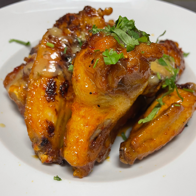 Spanish Roasted Wings.